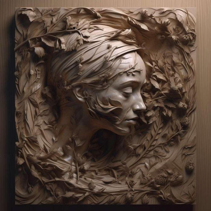 نموذج ثلاثي الأبعاد لآلة CNC 3D Art 